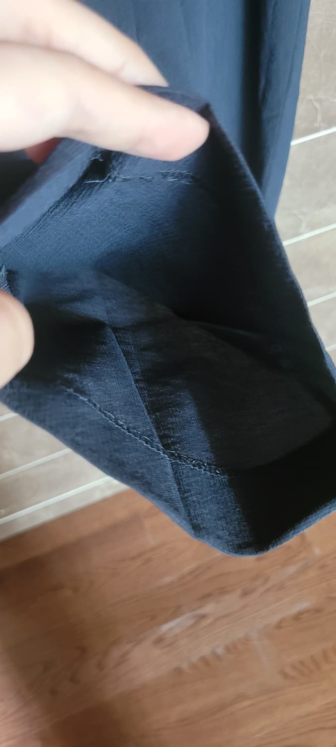 👔남성33-34인치👔CREMIEUX 남성 바지 짙은챠콜(한여름용) 상품이미지5