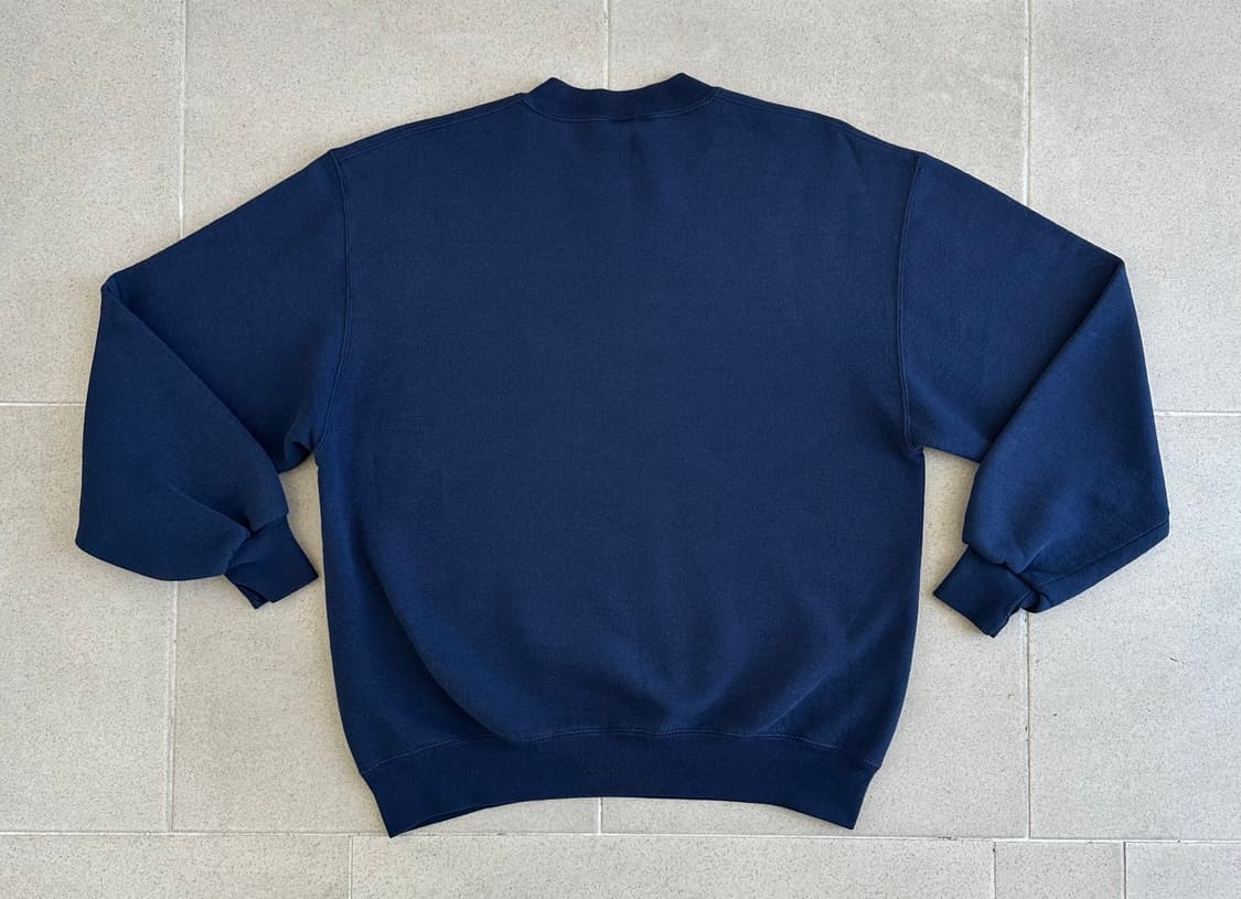 90s 빈티지 러셀 스웻셔츠 네이비 L USA 상품이미지2