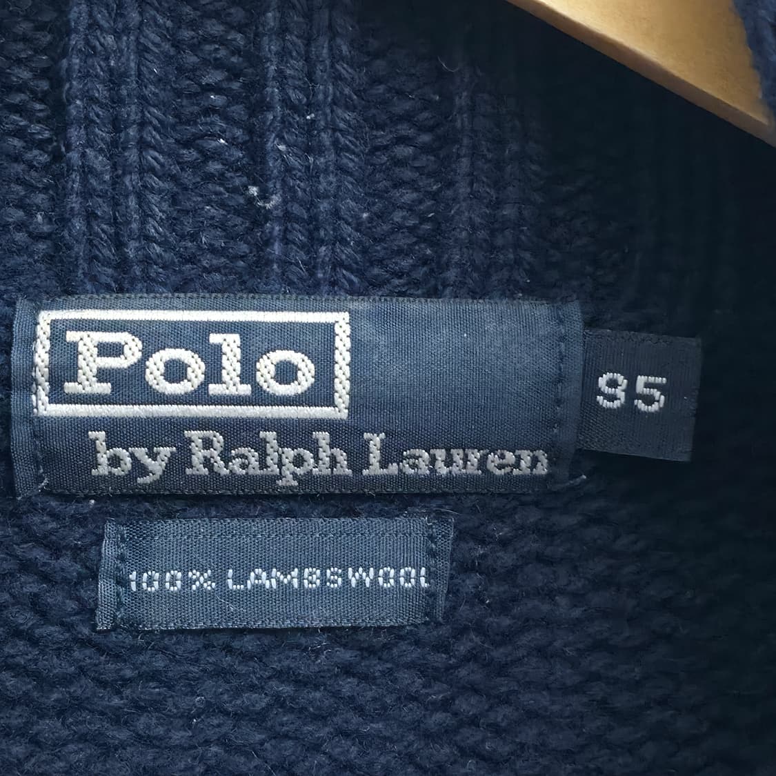 [M] 폴로 랄프로렌 성조기 니트 네이비 상품이미지5