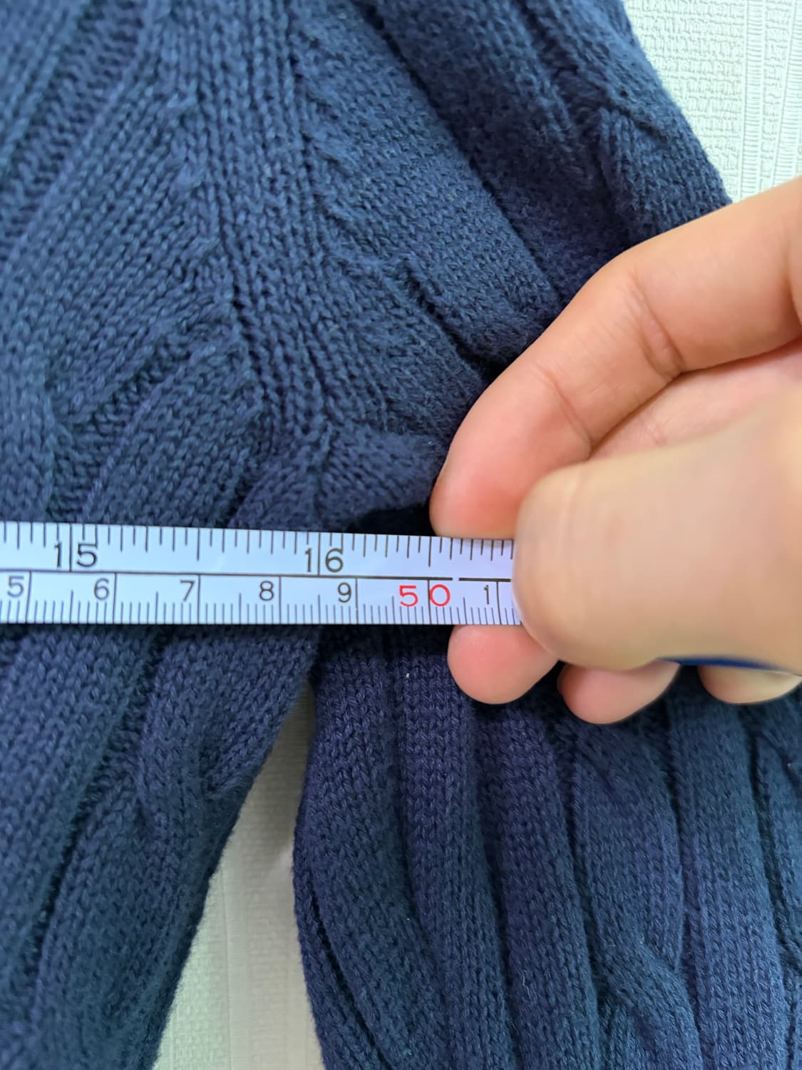 US 폴로 assn 꽈배기 반집업 니트 상품이미지8