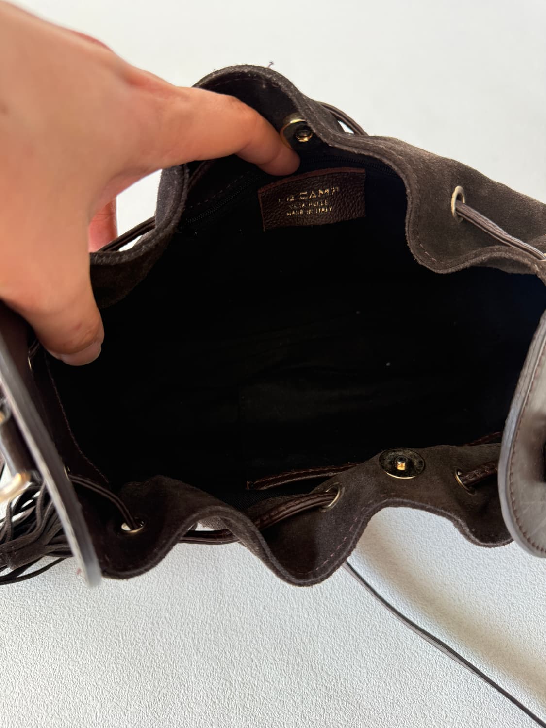 LE CAMP 레더&스웨이드 크로스백(ITALY) 상품이미지8