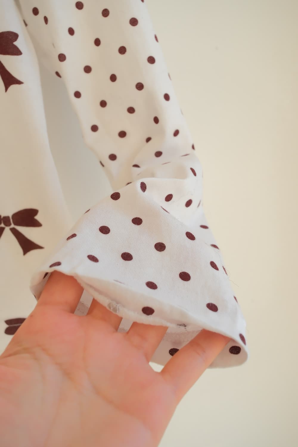 Ribbon & dot long sleeve 상품이미지9