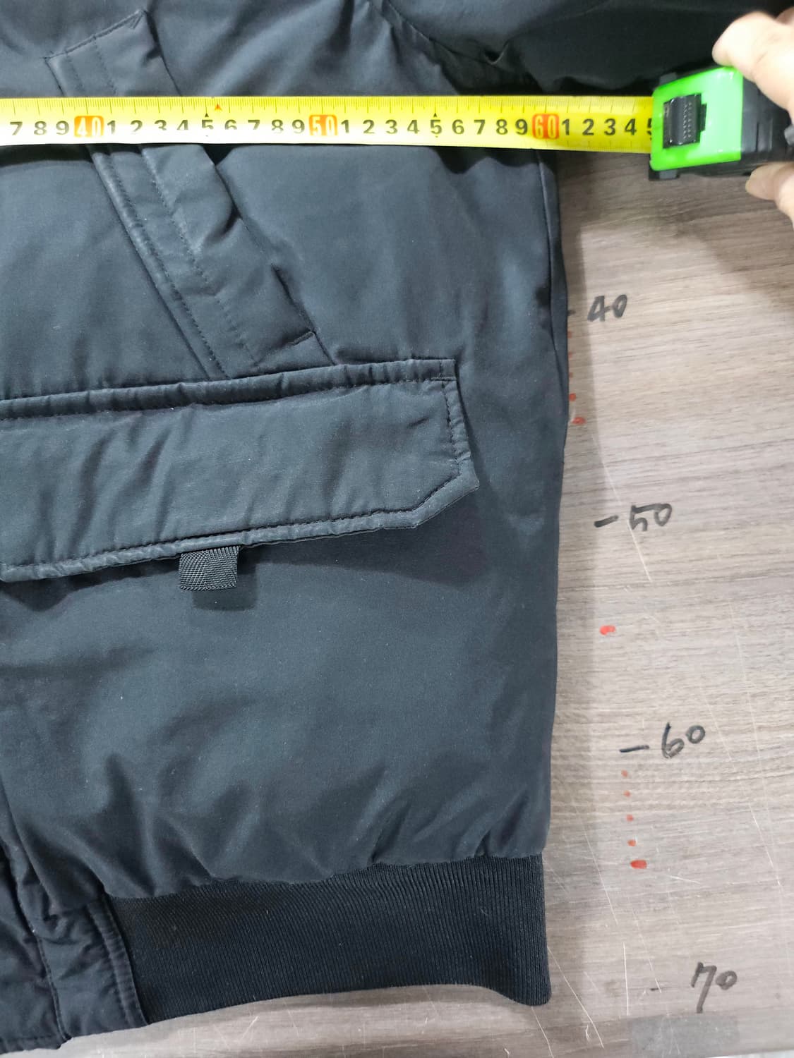 프랭크스톤 블랙 덕다운패딩 100 상품이미지7