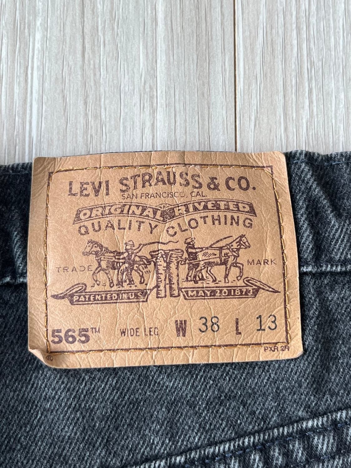 97년 levis 565 wide leg shorts 상품이미지5