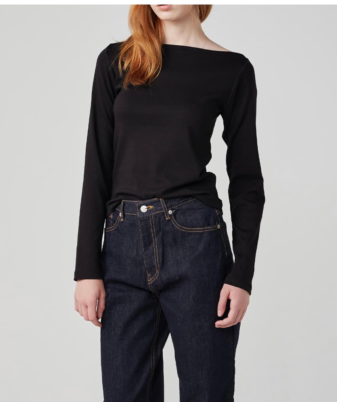 오브오브 루나 보트넥 티셔츠 상품이미지1