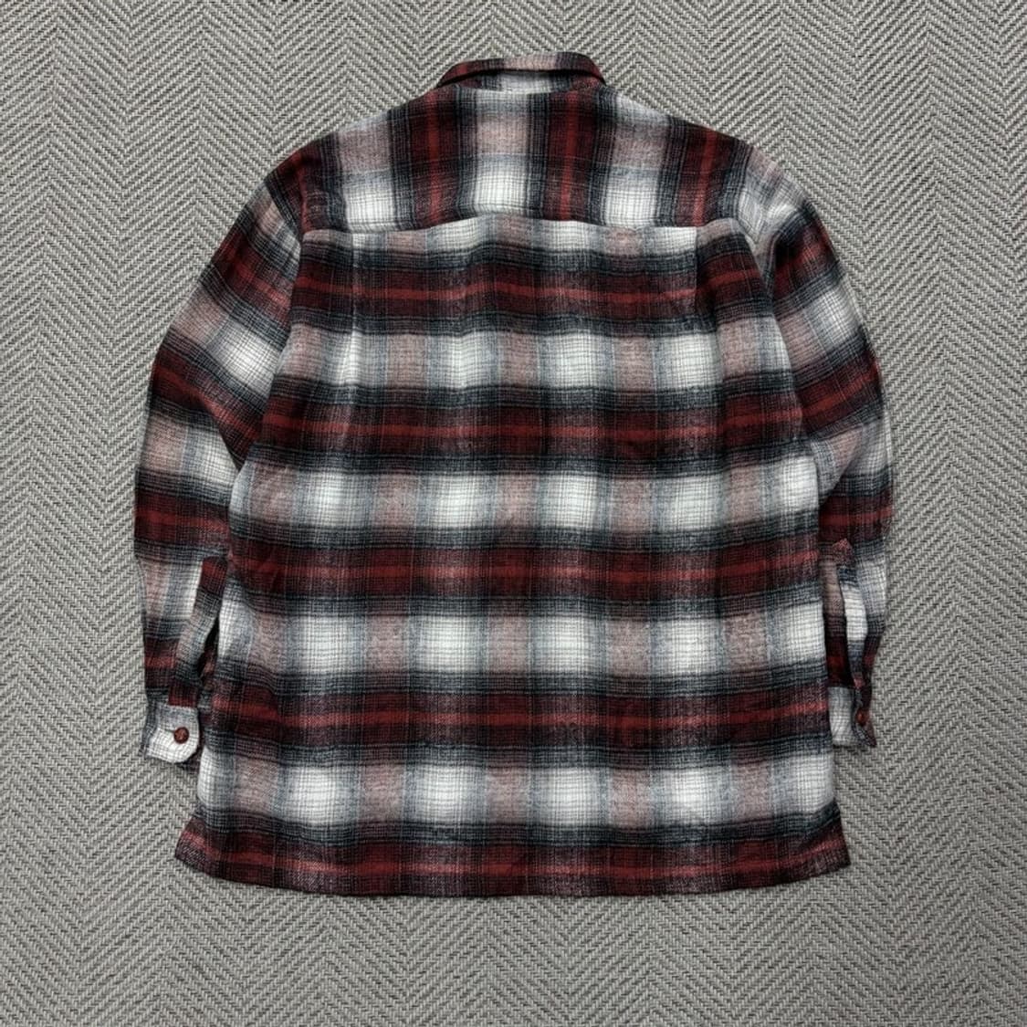 World Trade Mark 옴브레 체크 셔츠 v2734 상품이미지2