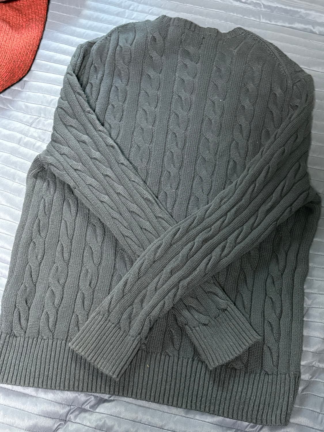 폴로 케이블 니트 상품이미지2