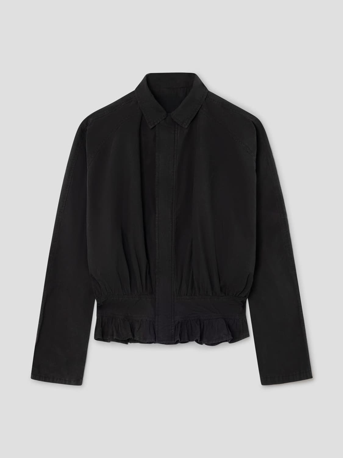 [S,M]기마구아스 Ashley 프릴 자켓/블랙 상품이미지7