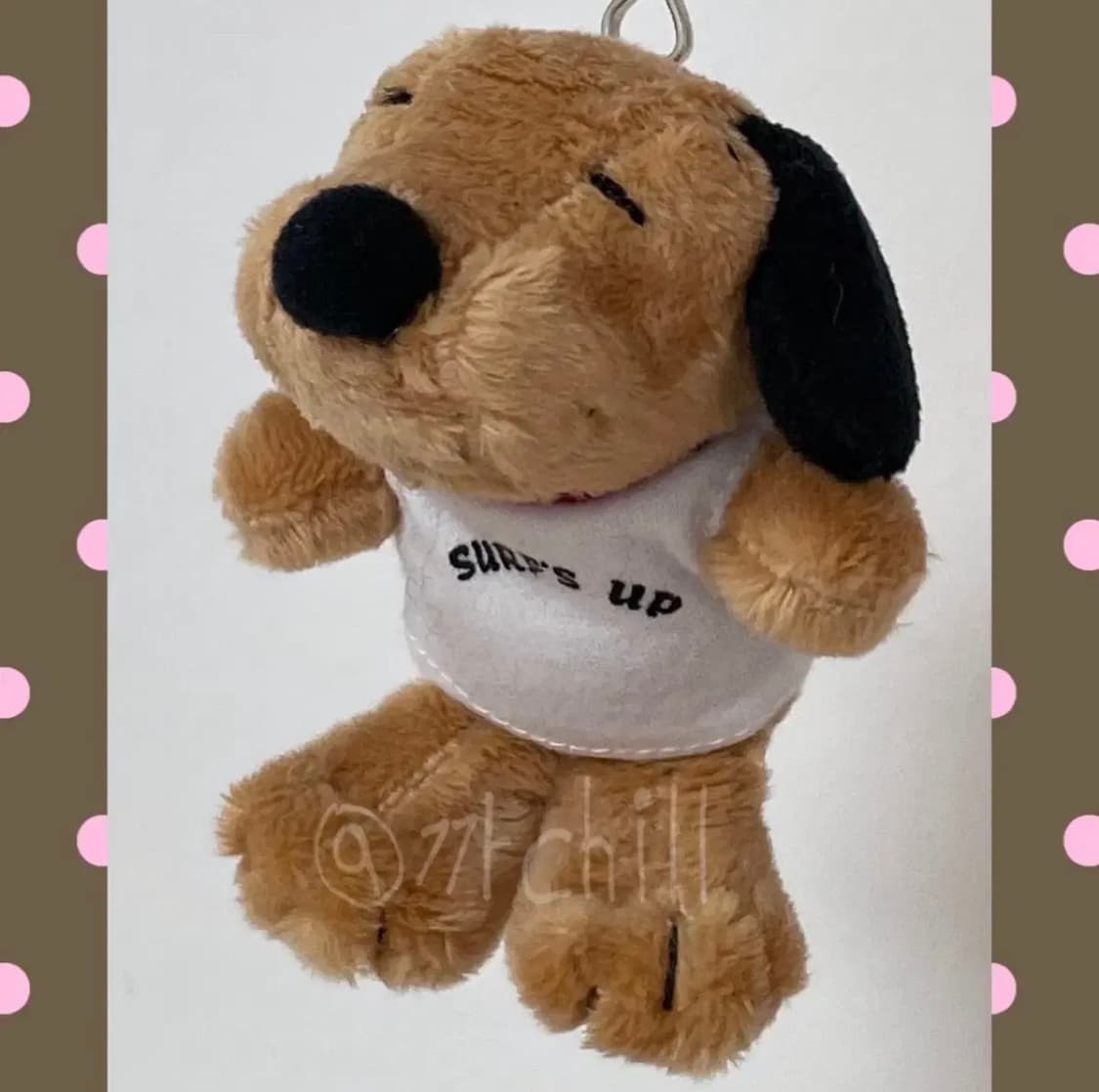 하와이 태닝 스누피 키링 (단종제품) 상품이미지1