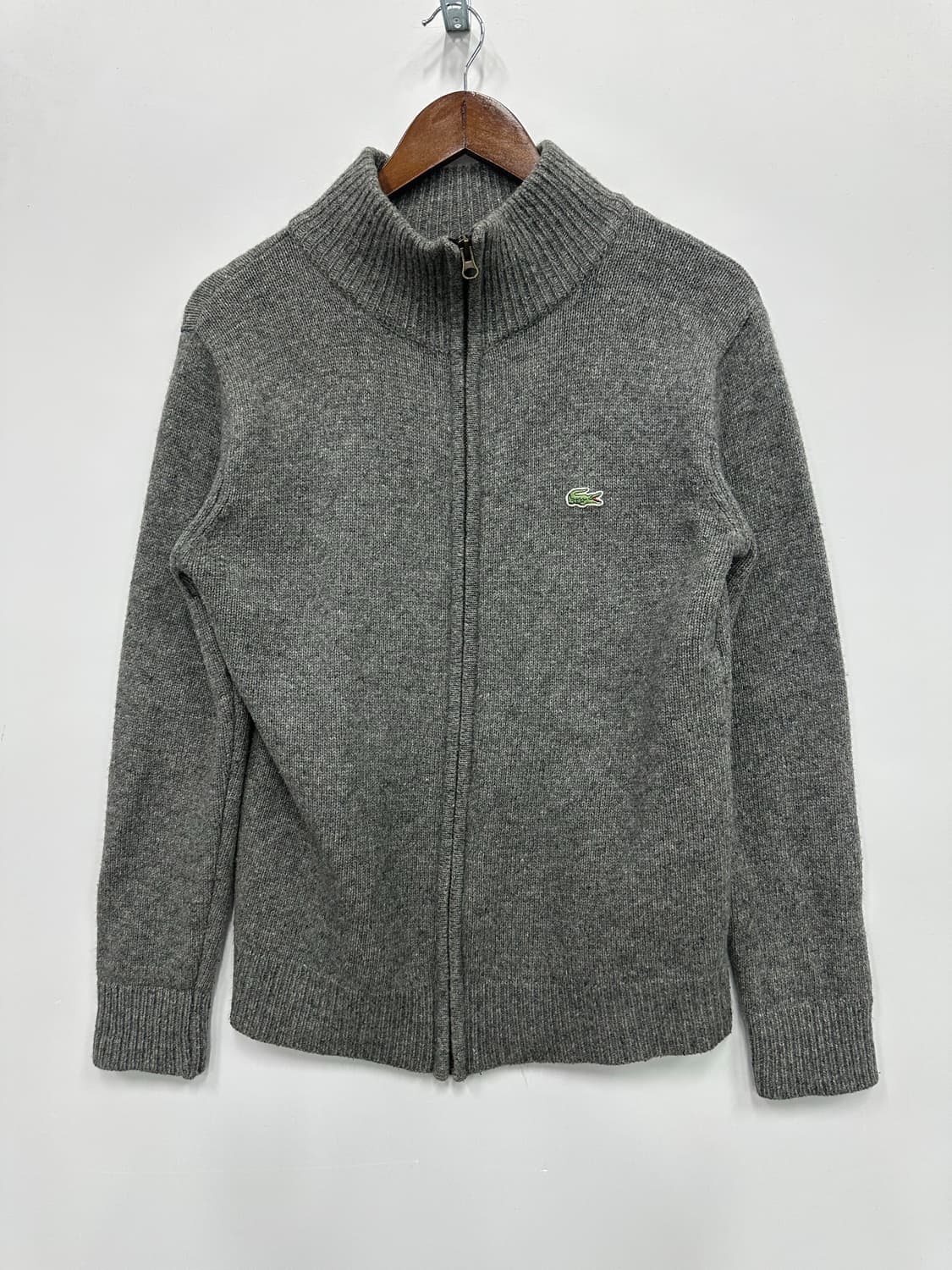 라코스테 그레이 니트집업가다 상품이미지1
