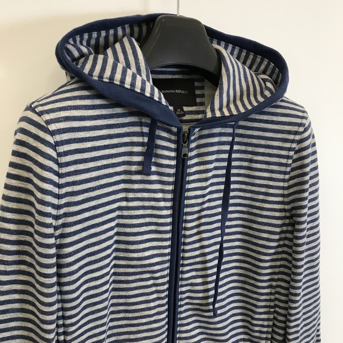 바나나리퍼블릭 스트라이프 후드집업 [M사이즈] 상품이미지2