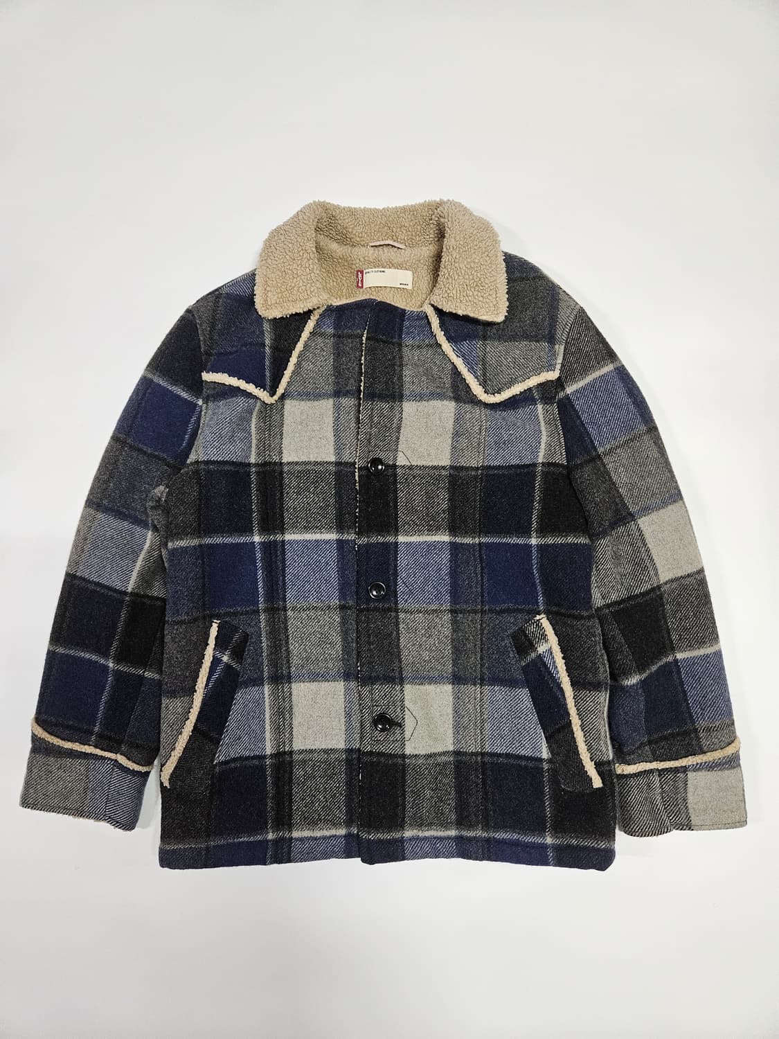 리바이스 웨스턴 양털 체크자켓 상품이미지1