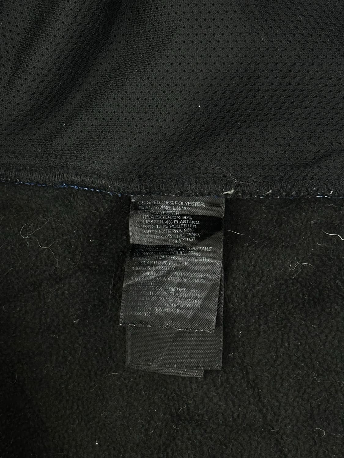 노스페이스 블랙 블루 오버핏 바람막이 자켓 XXL 상품이미지8