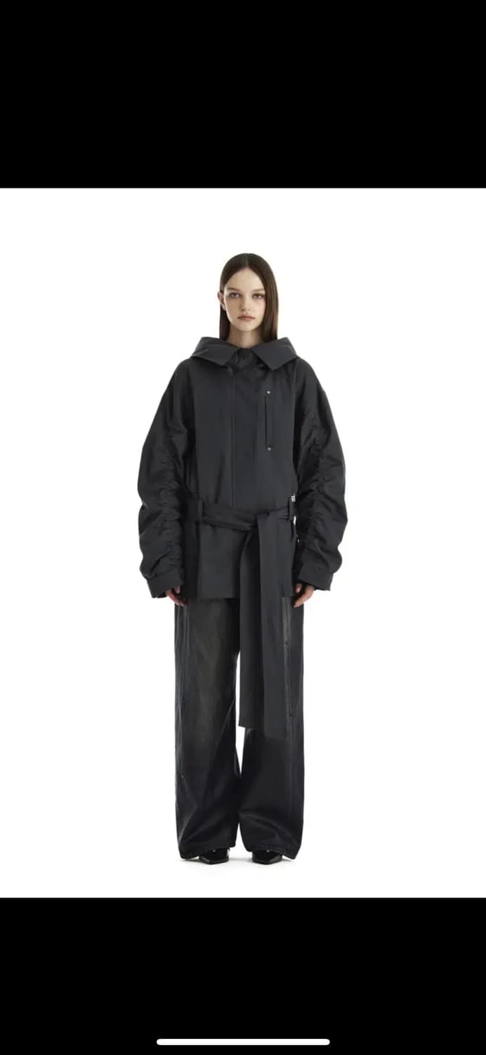 트리밍버드 Hooded Half Field Jumper (차콜) 상품이미지4