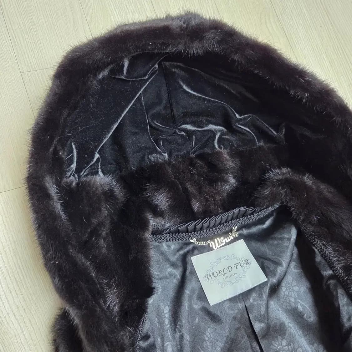 원우모피 밍크후드코트 상품이미지9