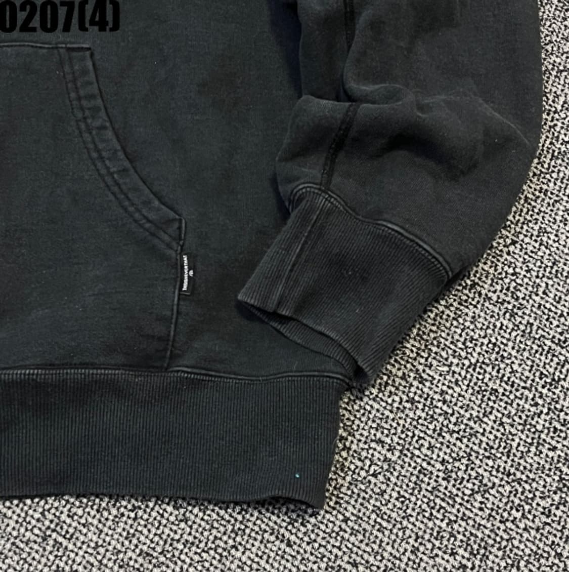 [XL] 디스이즈네버댓 블랙 후드티 0207(4) 상품이미지3