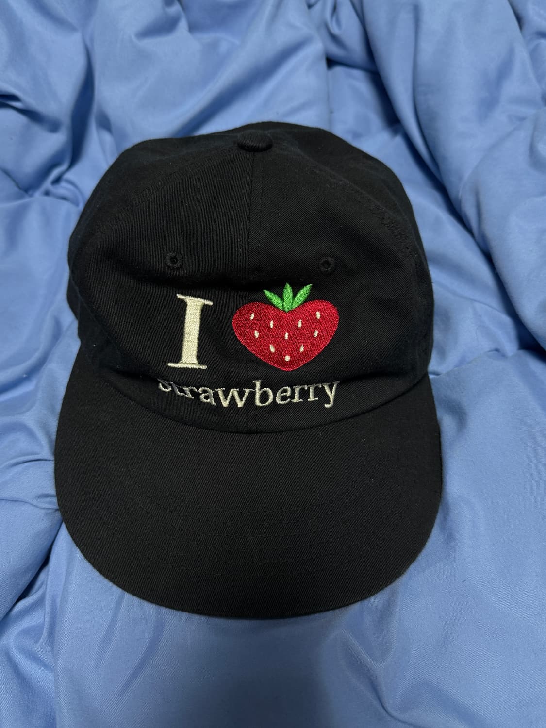 패슬 Strawberry Washed Cap Black 상품이미지4