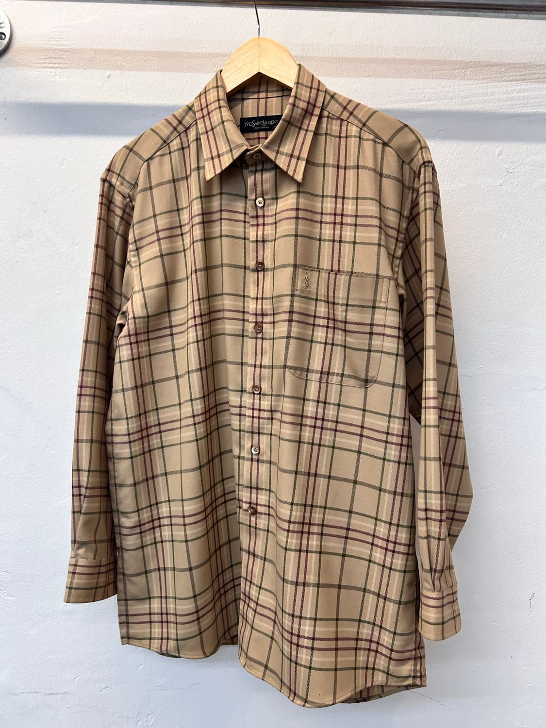 입생로랑 셔츠 빈티지 상품이미지1