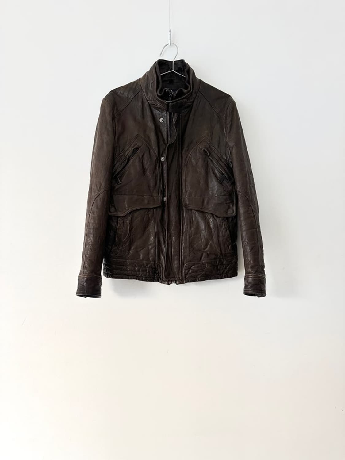 ZIOZIA bomber leather jacket 상품이미지1