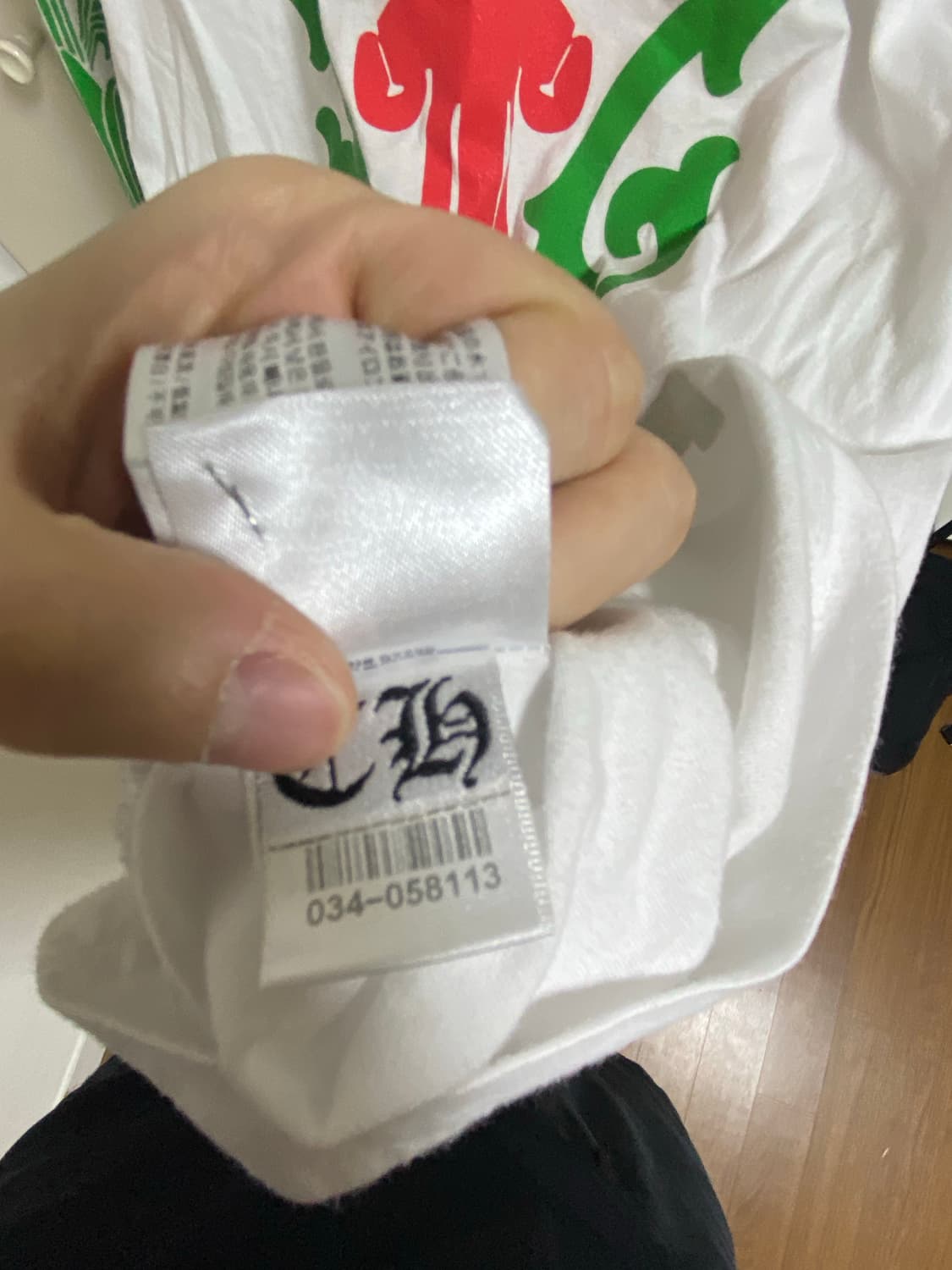 크롬하츠 대거 플로랄 로스엔젤레스 한정판 롱슬리브 사이즈 L 상품이미지3