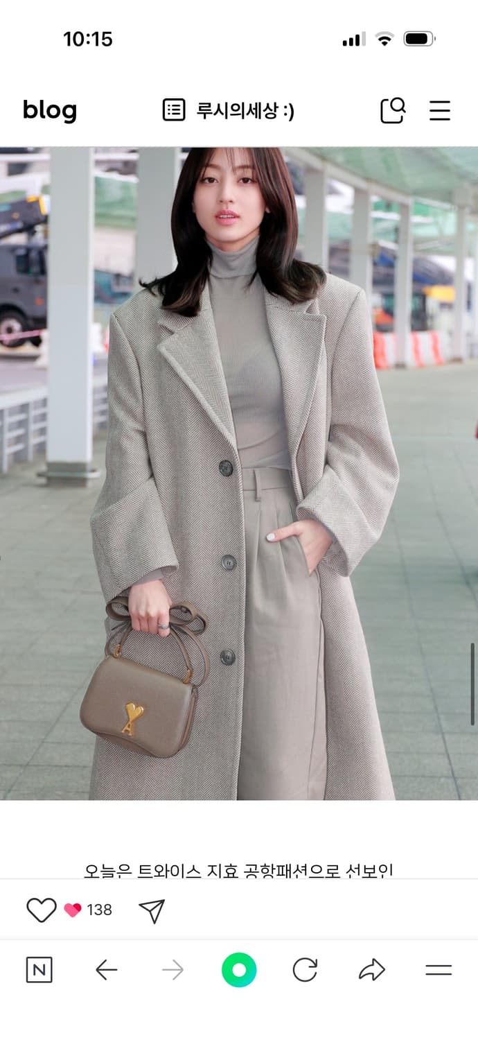 새상품)아미 숄더백  상품이미지8