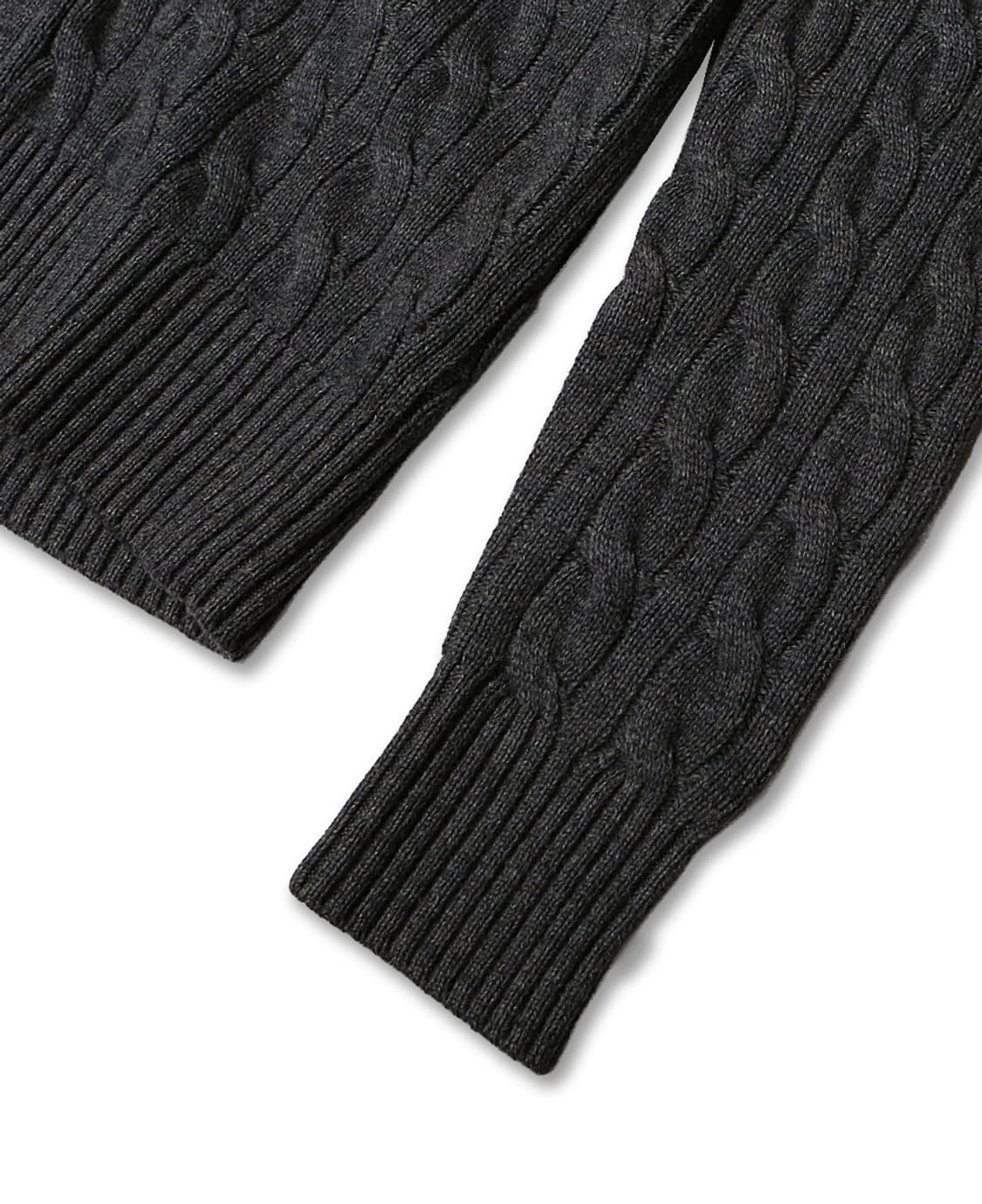 수트 서플라이 [Suit Supply] 울 캐시미어 꽈베기 숄카라 가디건 상품이미지4