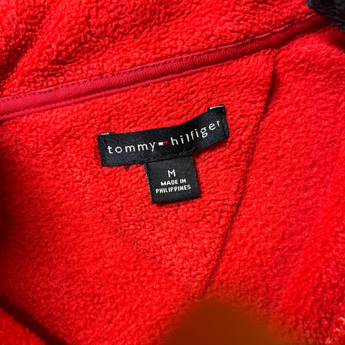 타미힐피거 크롭 반집업 플리스 상품이미지8