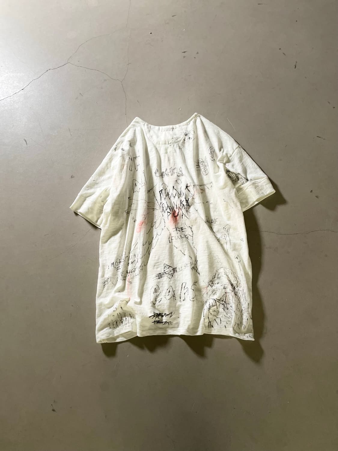 KZ ATELIER One-off Artwork Henley Neck T 상품이미지7