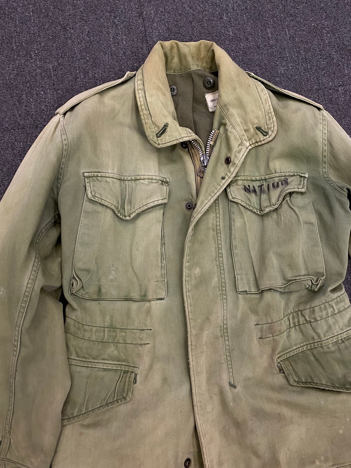 70's U.S.ARMY 2세대 M-65 필드자켓 상품이미지5