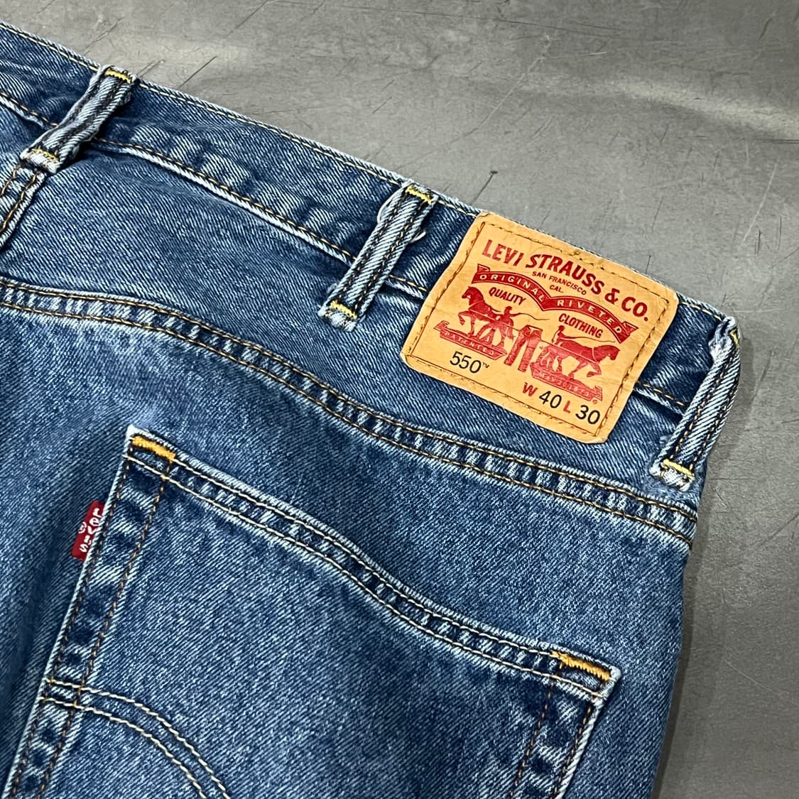  리바이스 550 데님팬츠 y15471 상품이미지5