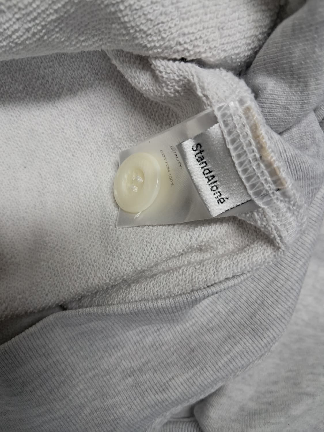 StandAlone 스탠드얼론 회색 코튼가디건 상품이미지7