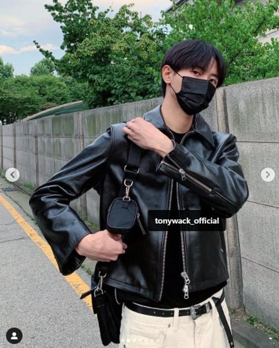 토니웩 카프레더 가죽 자켓 M 상품이미지2