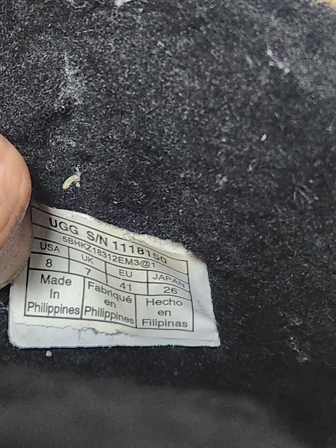 (260) 어그 플러프 잇 슬리퍼 블랙 상품이미지4