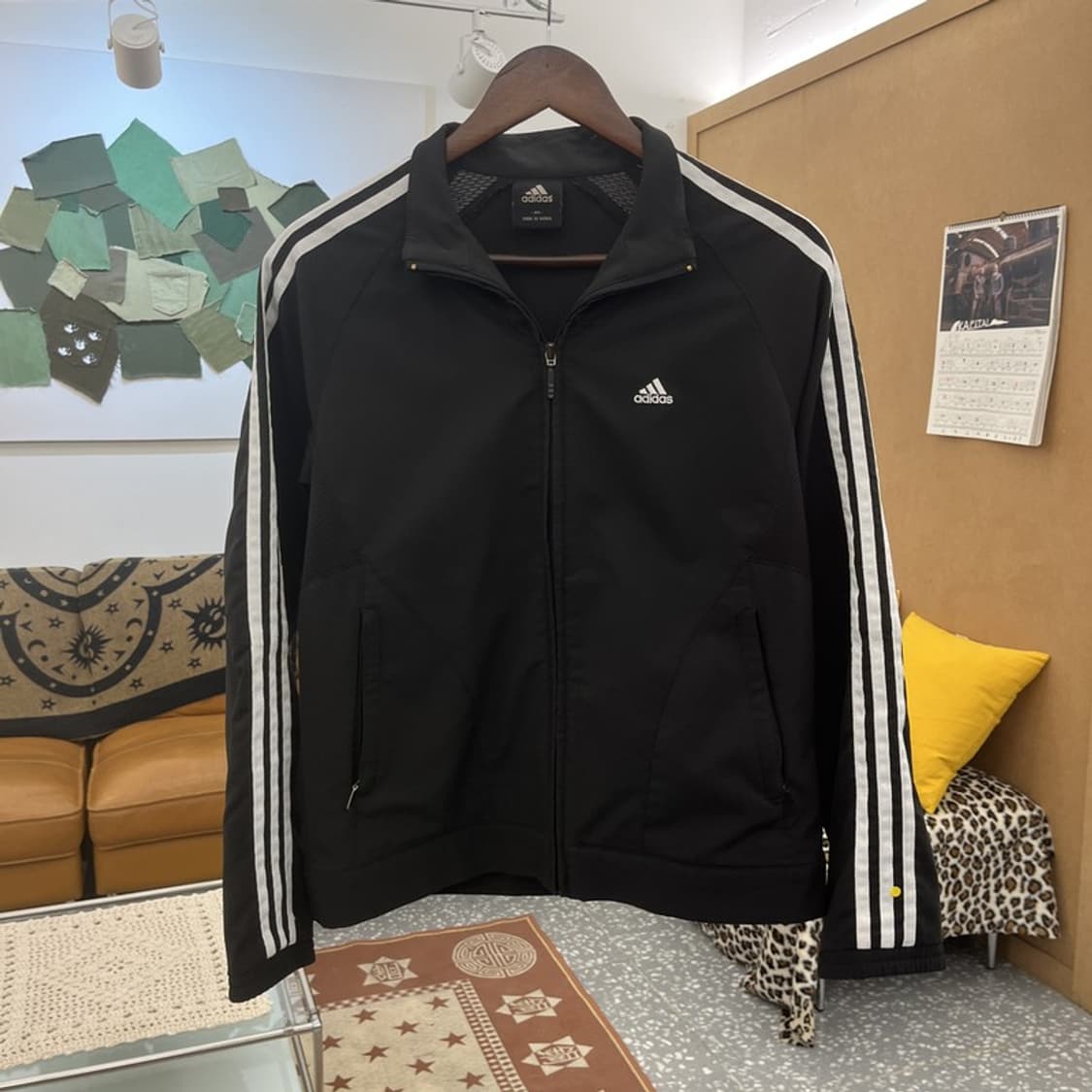 아디다스 올드스쿨 캐주얼 빈티지 바람막이 자켓 95 C10171 상품이미지3