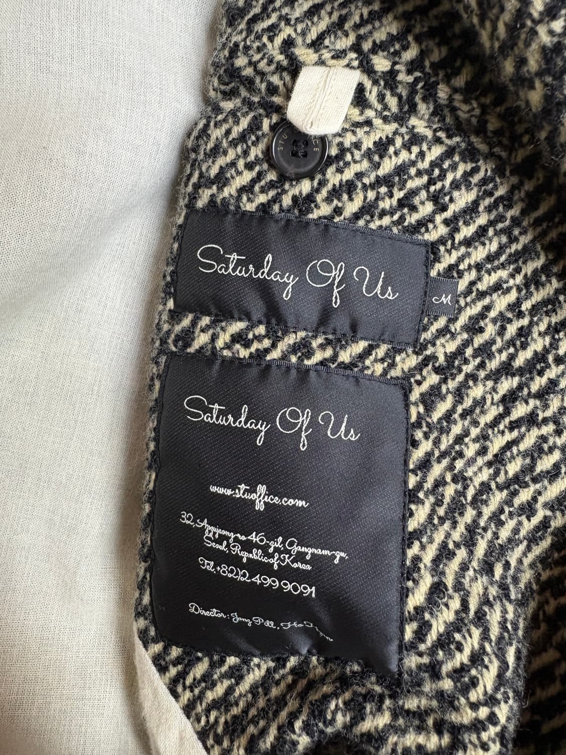 Stu office 더블카라 트윌자켓 상품이미지3