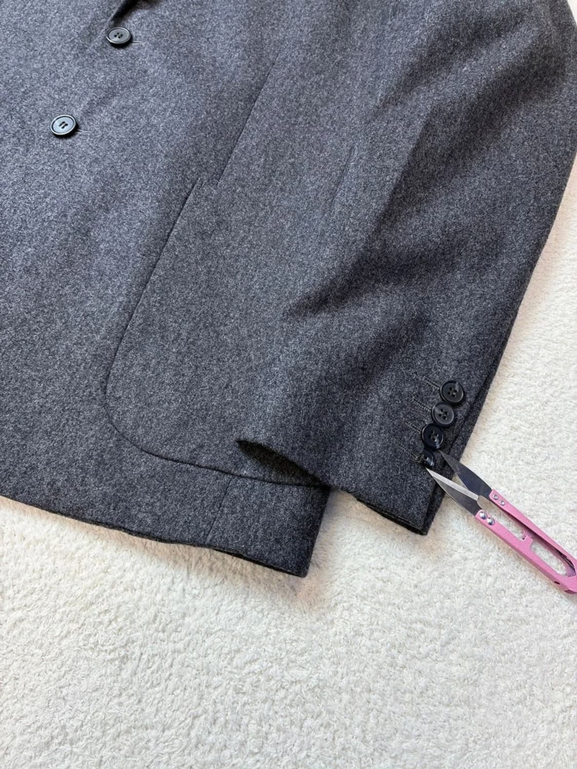 코스 COS 미니멀리즘 100% 울 블레이저 싱글 자켓 PN5754 상품이미지3