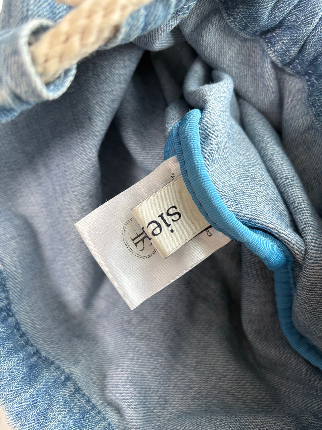 시엔느 데님 백팩 상품이미지7