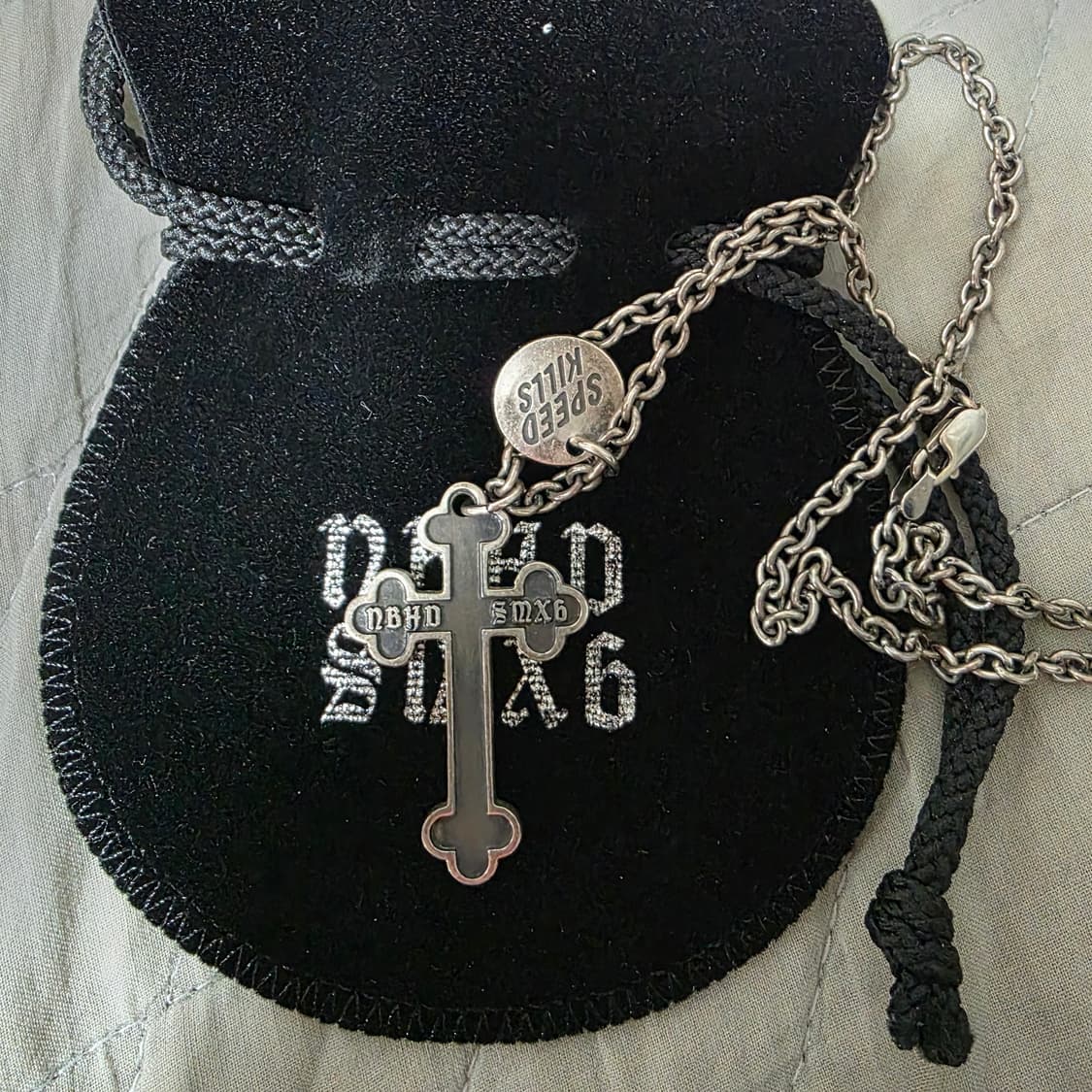 [OS] 세인트미카엘 X NBHD 체인 목걸이 상품이미지2