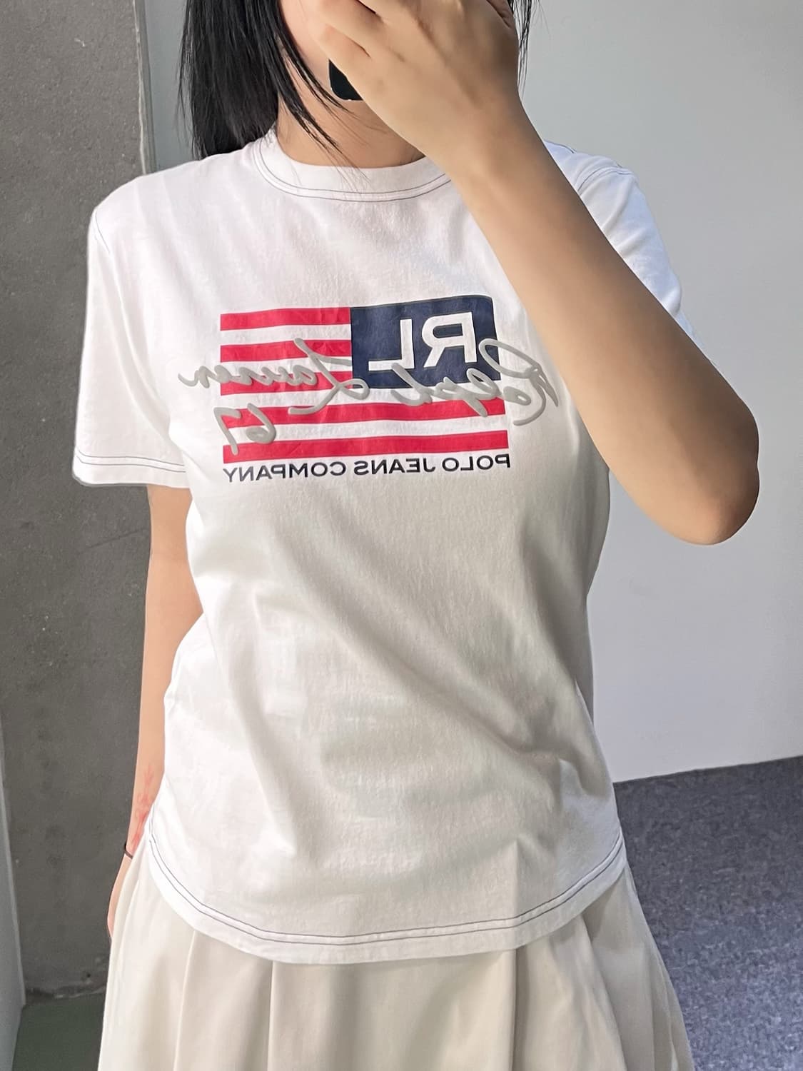 폴로 진스 컴퍼니 스타 & 스트라이프 티셔츠 상품이미지2