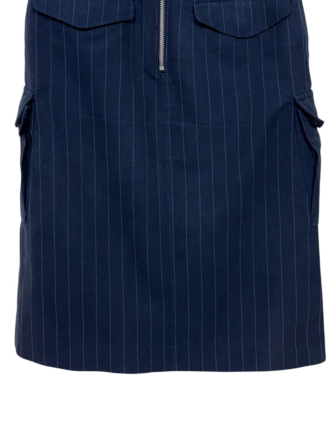 SACAI LUCK stripe utility skirt blue  상품이미지7