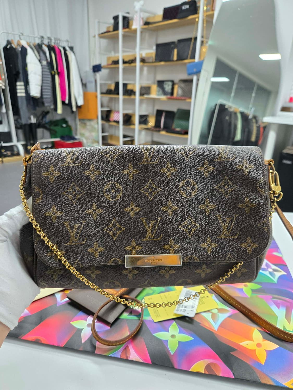 [A급컨디션] 루이비통 페이보릿mm 크로스백 상품이미지2