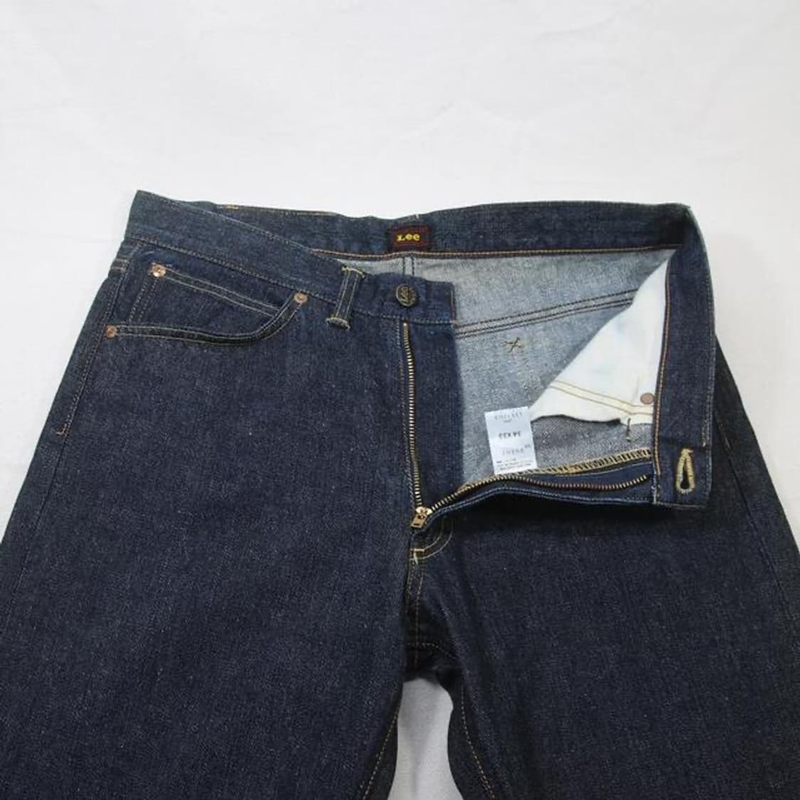 (착용컷) Lee 생지 데님 팬츠 (남성용 32.5) 상품이미지6