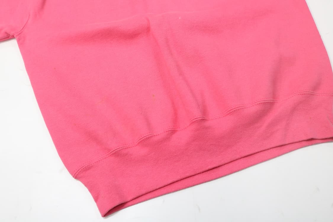 먼싱웨어 90s 빈티지 USA제 핫핑크 스웨트셔츠 (M) 상품이미지4