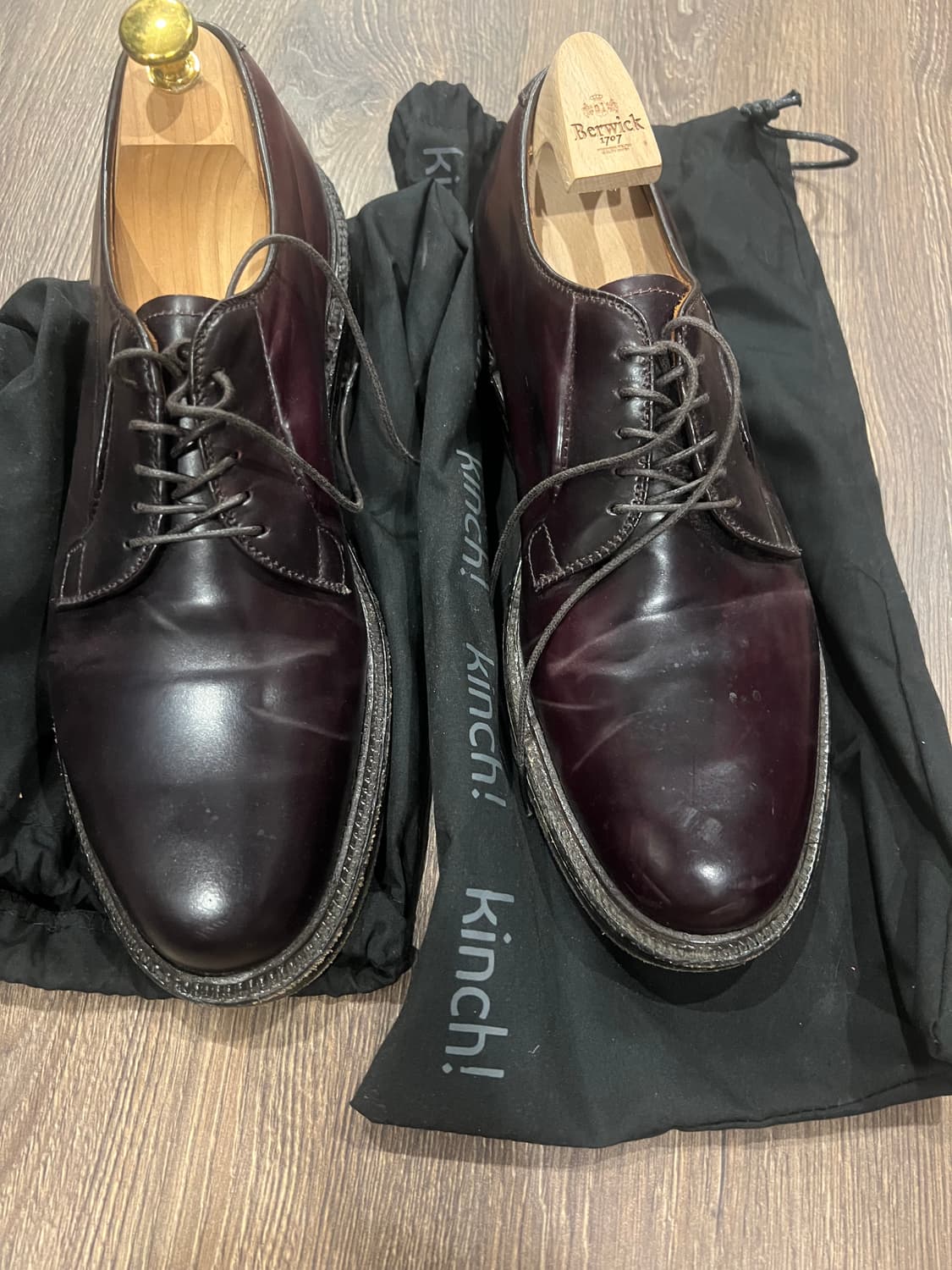 알든 코도반 990 9d(버건디) 상품이미지9