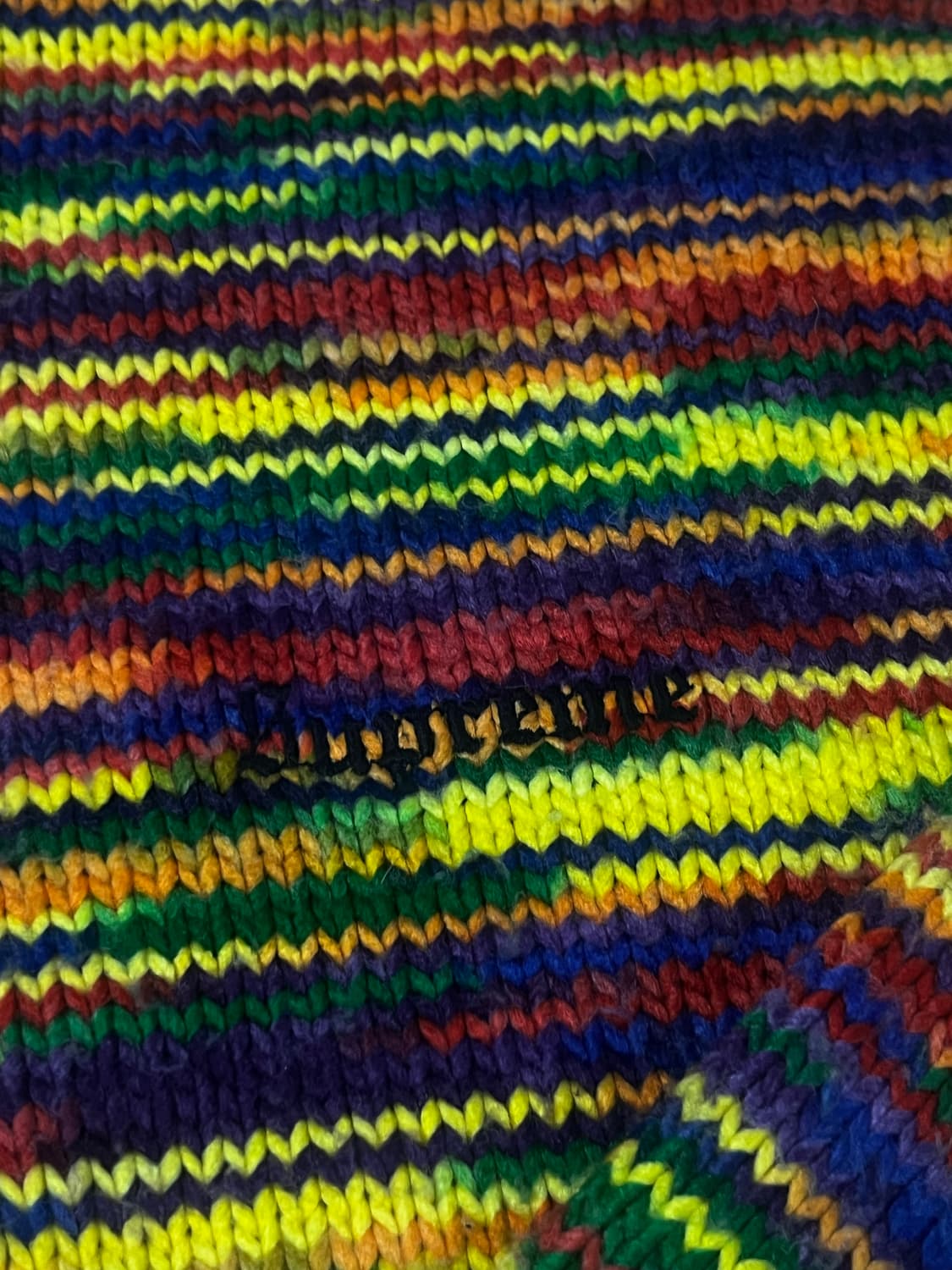 슈프림 멀티컬러 니트 L 상품이미지2