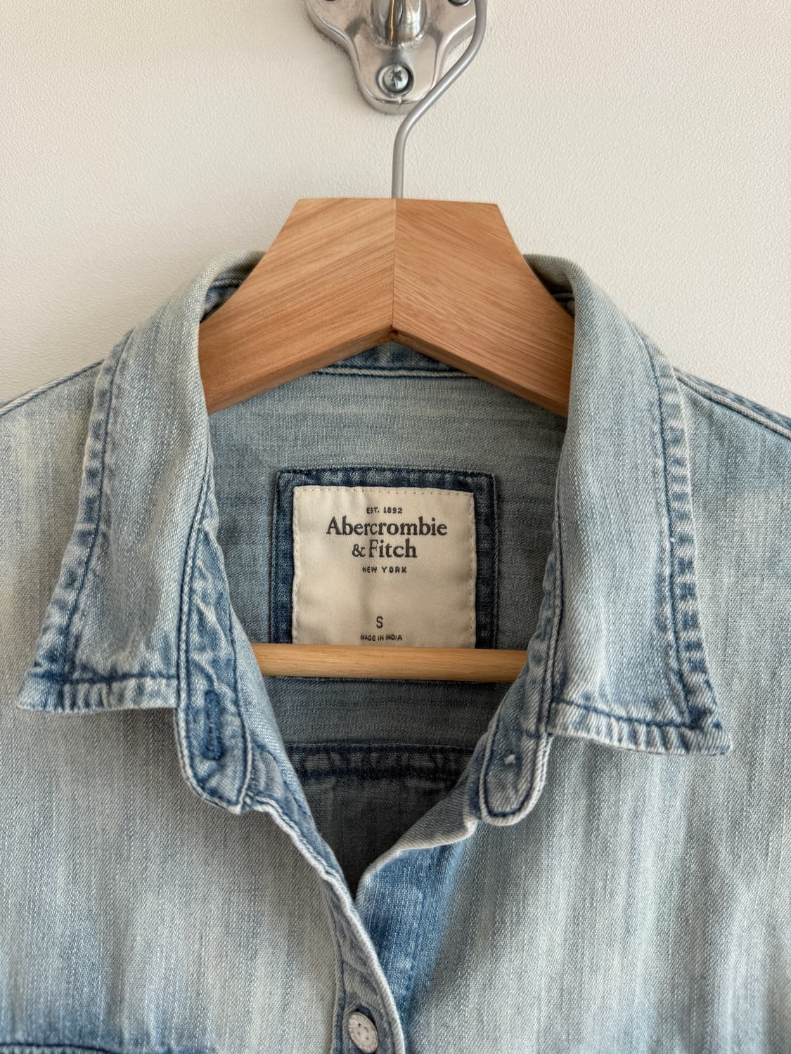 아베크롬비(Abercrombie&Fitch) 데님 셔츠 상품이미지6