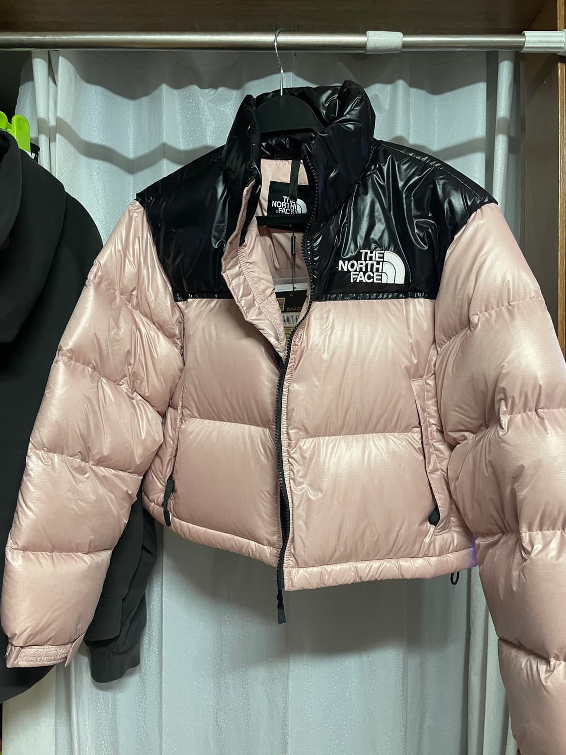 노스페이스 눕시 핑크 L 새상품 구스다운 상품이미지1