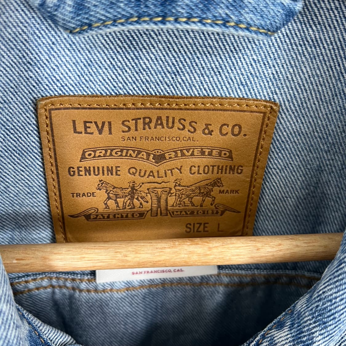 Levis 리바이스 빅E 프리미엄 데님 자켓 상품이미지5