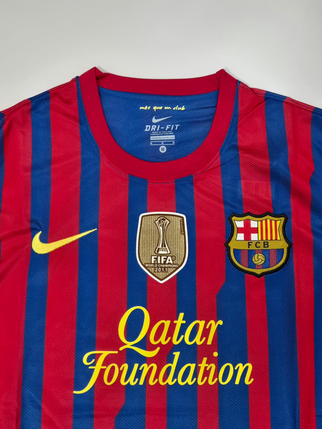 11-12 바르셀로나 홈킷 사비 유니폼 M 상품이미지3