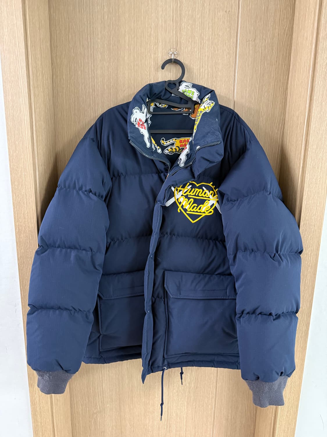 (2XL)휴먼메이드 카우스 리버시블 패딩 상품이미지1